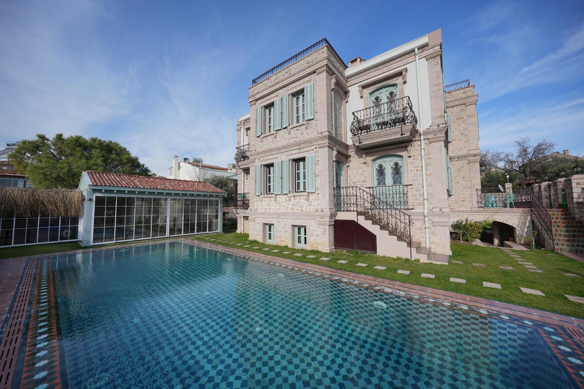 Naz Su Cunda Hotel Exterior foto